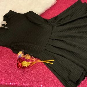 Short Black Party Dress High Low